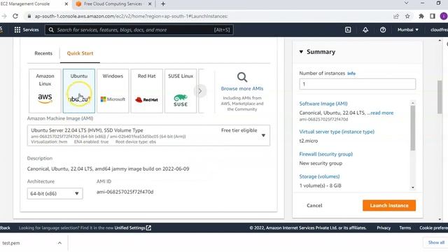 How to create Linux EC2 Instance in AWS 2023 смотреть онлайн
