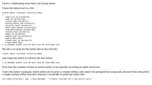 Unix & Linux: Get specific line below grepped line смотреть онлайн