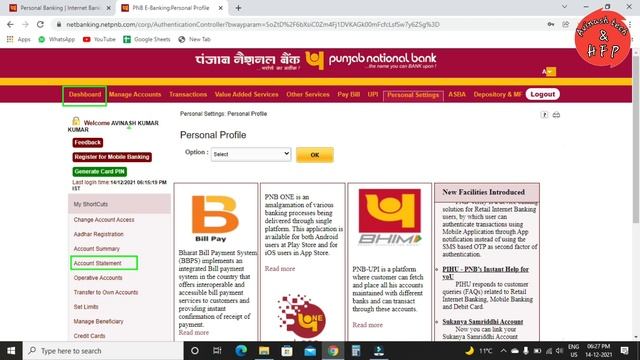 how to download pnb account statement in pdf | pnb net banking account statement смотреть онлайн