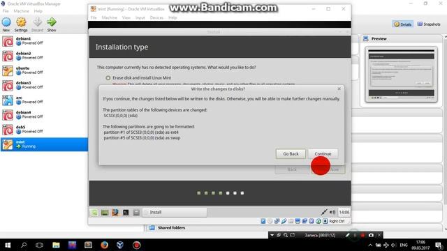 install linux linuxmint-18.1 virtual box, windows 10 смотреть онлайн