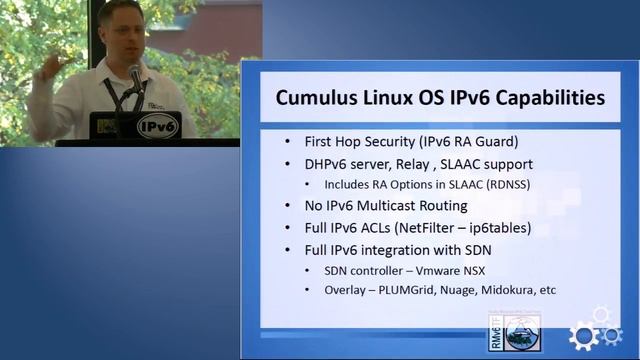 IPv6 Summit 2014: IPv6 Best Common Practices of Network Functions Virtualization (NFV) смотреть онлайн