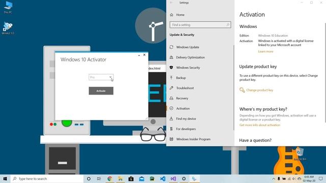 Windows 10 Activator 2020 | How to Activate Windows 10 | Self-Made смотреть онлайн