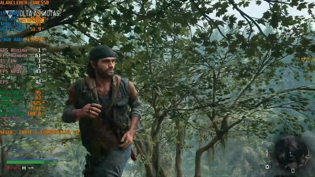 Days Gone, teste EGPU RX 5700 XT Notebook 2AME550 смотреть онлайн