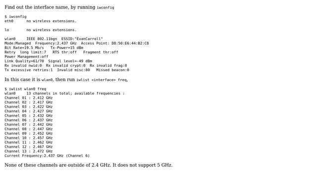 Unix & Linux: How do I find out if my wireless card supports 5ghz? (2 Solutions!!) смотреть онлайн
