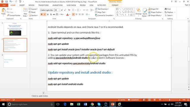 How to Install Android Studio on Ubuntu 14.04 15.04 16.04 Step by Step смотреть онлайн