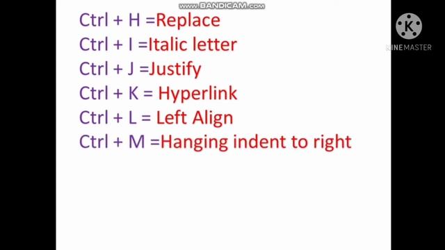 A to Z shortcut key in Msword ||Total shortcut key смотреть онлайн