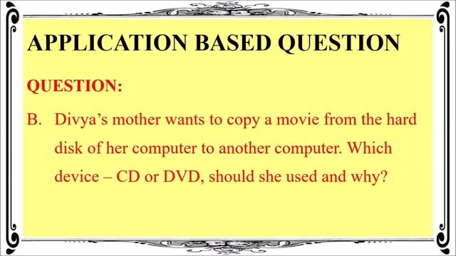 Ch 1 Application based question Class 7 Computer Science смотреть онлайн