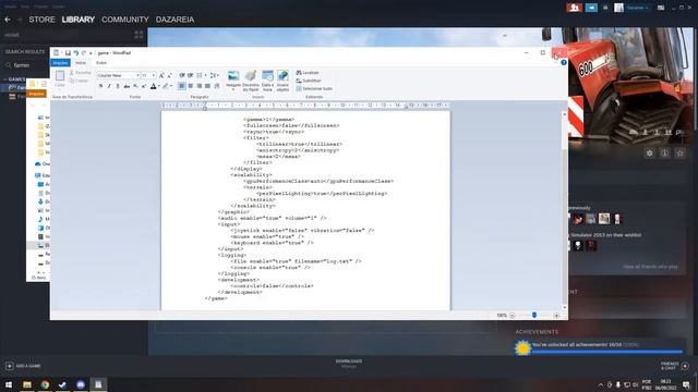 Farming Simulator 13 in windowed mode! смотреть онлайн