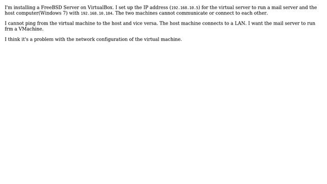 Cannot access virtual machine via ping from the physical host machine (2 Solutions!!) смотреть онлайн