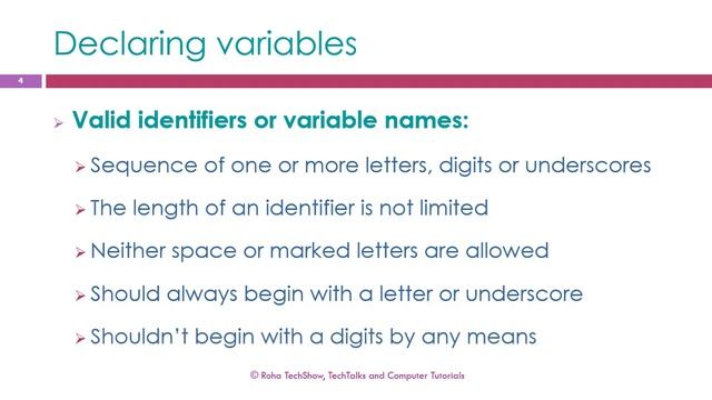 Module2 Lesson 5 Declaring variables (አማርኛ) смотреть онлайн