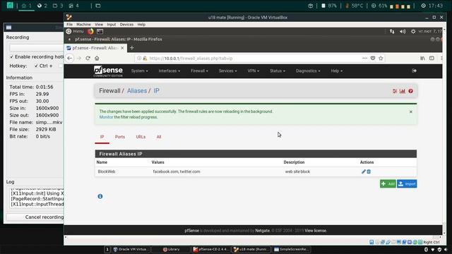Firewall в pfSense CE 2.4.4 смотреть онлайн