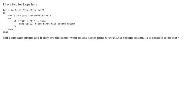 Unix & Linux: Get first/second file column смотреть онлайн