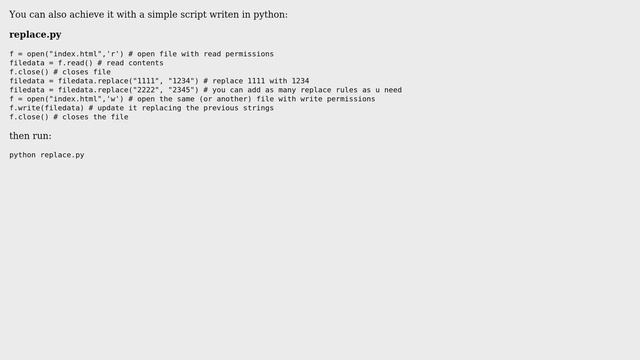 Unix & Linux: Search and Replace value in HTML binary file in UNIX (3 Solutions!!) смотреть онлайн