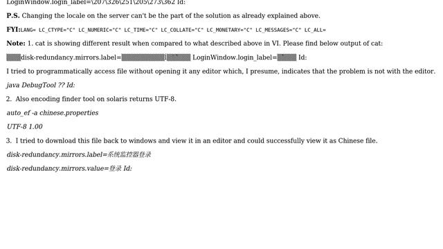 Unix & Linux: Viewing file in Chinese on Solaris without changing locale смотреть онлайн