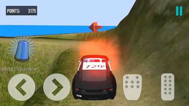 Police Cadillac Escalade Driving । Offroad Cop's Jeep 4x4 Driver Simulator । Android Gameplay смотреть онлайн