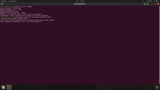 Install OBS Studio in Ubuntu In 3 steps Using Terminal смотреть онлайн