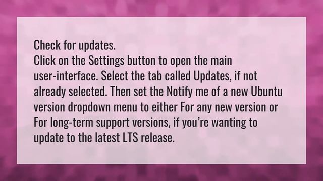 How do I upgrade to latest Ubuntu? смотреть онлайн
