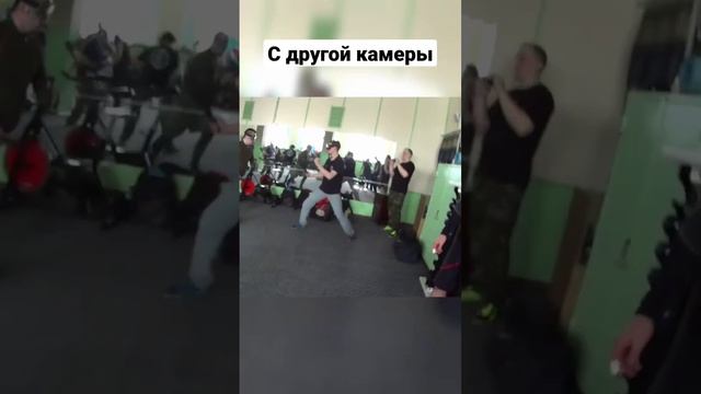 Ножевой бой. Защита от вбегания. #ножевойбой #shorts