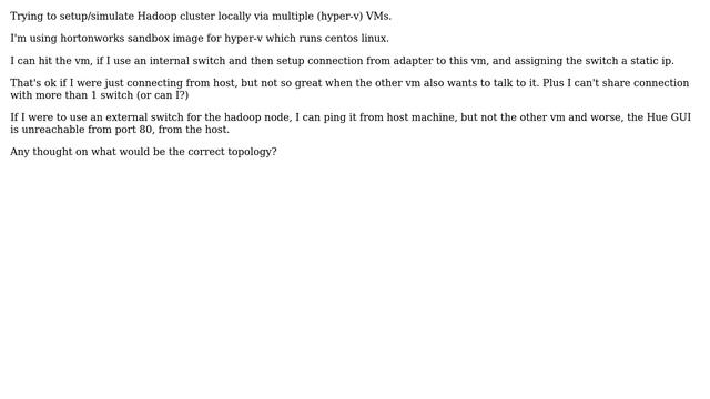 DevOps & SysAdmins: Hyper-V VLAN with static IP смотреть онлайн