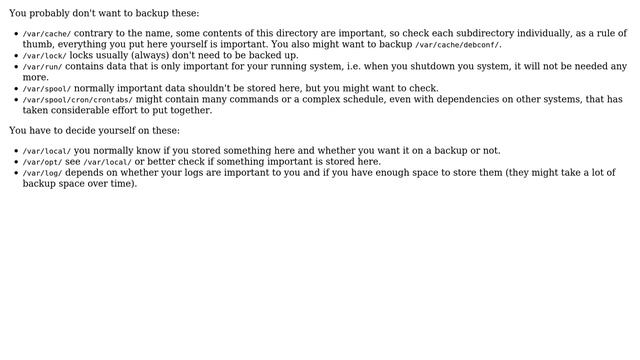 Unix & Linux: What directories do I need to back up? (6 Solutions!!) смотреть онлайн