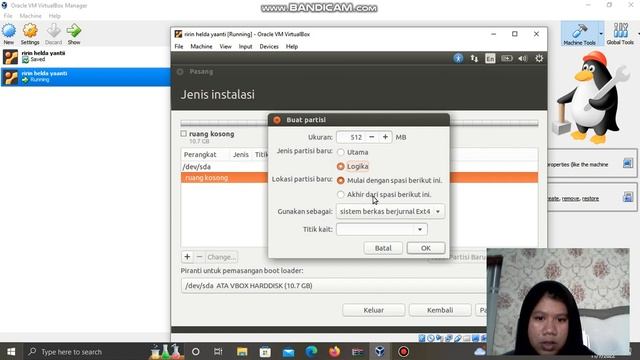 INSTALASI LINUX UBUNTU APK VIRTUAL BOX смотреть онлайн