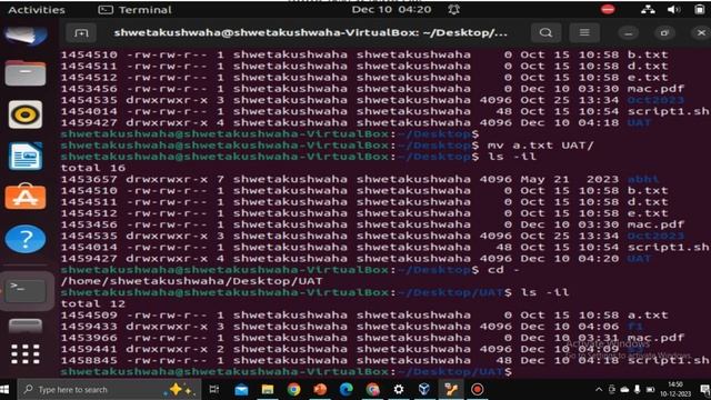 Linux commands Step-by-Step Tutorial on cp and mv Commands for Beginners. смотреть онлайн