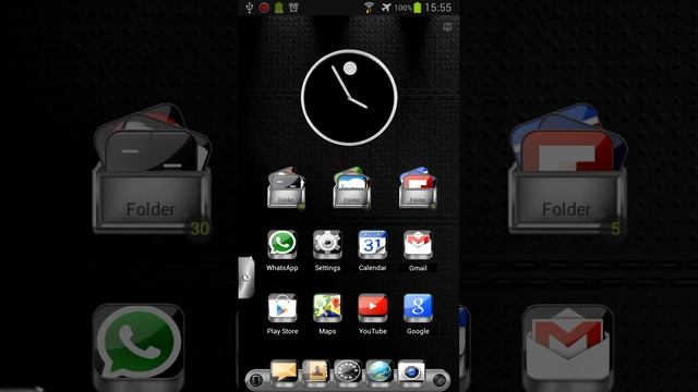 Steel 3D Premium HD TSF Shell Theme смотреть онлайн