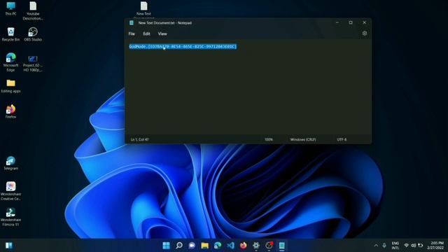 How to Enable God Mode in windows 11 || God Mode in Windows 11 || God Mode смотреть онлайн
