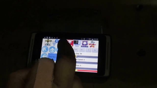 Bluetooth and WIFI GRBL G-Code sender for android Part 1 смотреть онлайн