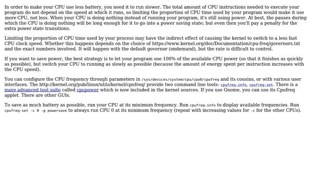 Unix & Linux: Is there a way to make your process use less CPU? (2 Solutions!!) смотреть онлайн