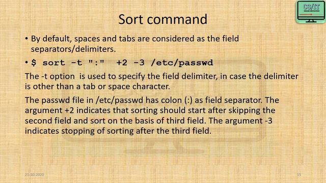 Linux Filter commands смотреть онлайн
