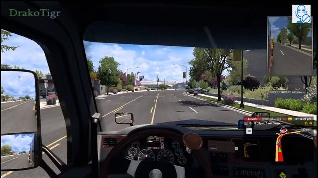 По дорогам Америки #54 \ American Truck Simulator смотреть онлайн