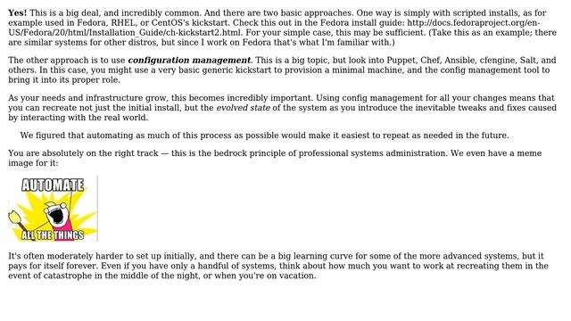 Unix & Linux: How to automate Linux server configuration? (3 Solutions!!) смотреть онлайн