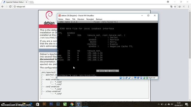20_Muhammad Said Arrafi Konfigurasi Virtual Host/SUb Domain debian 8 смотреть онлайн