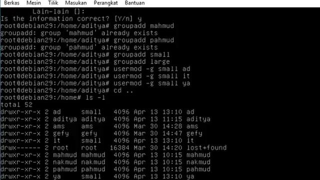 user management ( debian ) смотреть онлайн