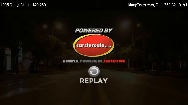 1995 Dodge Viper RT/10 - For Sale In Eustis, FL 32736