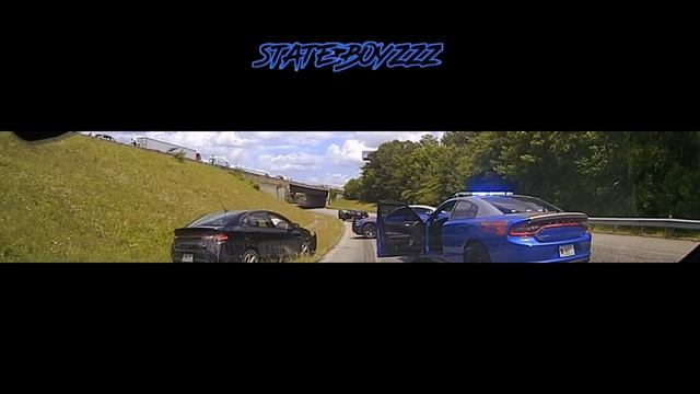Murderer Flees GSP in Dodge Dart | Gets PITed | Then Suffers From High Velocity Lead Poisoning смотреть онлайн