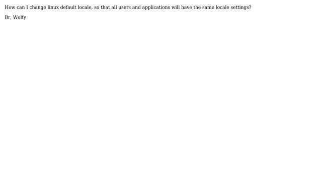 Set default locale on linux server смотреть онлайн