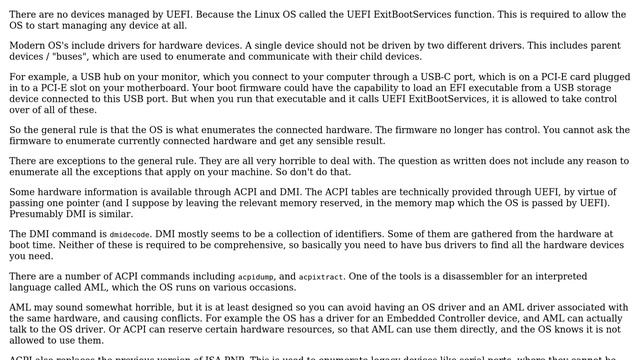 Unix & Linux: Accessing UEFI hardware info from Linux смотреть онлайн