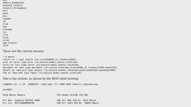 Unix & Linux: How can I boot alpine-linux from CF card (in Soekris net4801)? смотреть онлайн