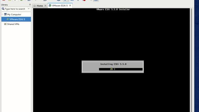 VMware parte 2 Instalación VMware ESXi 5.5 смотреть онлайн