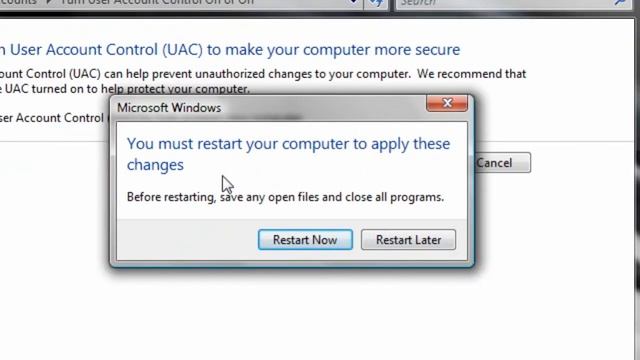 HD Tutorial: Disable User Account Control смотреть онлайн