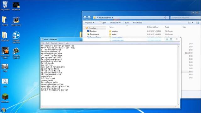 How to make a minecraft hamachi bukkit server [All versions] смотреть онлайн