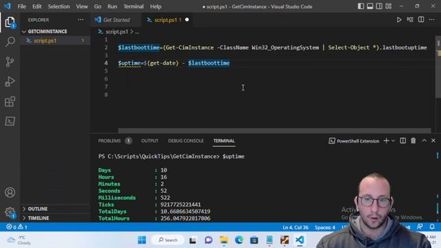 PowerShell Quick Tips : Get-CimInstance смотреть онлайн
