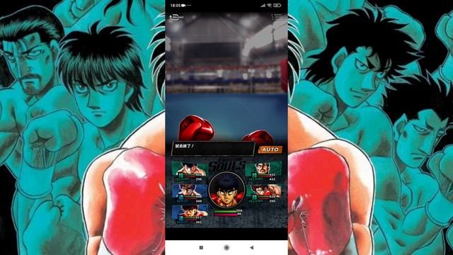 GAME MOBILE DO ANIME HAJIME NO IPPO THE FIGHTING SOULS! Boxe. смотреть онлайн