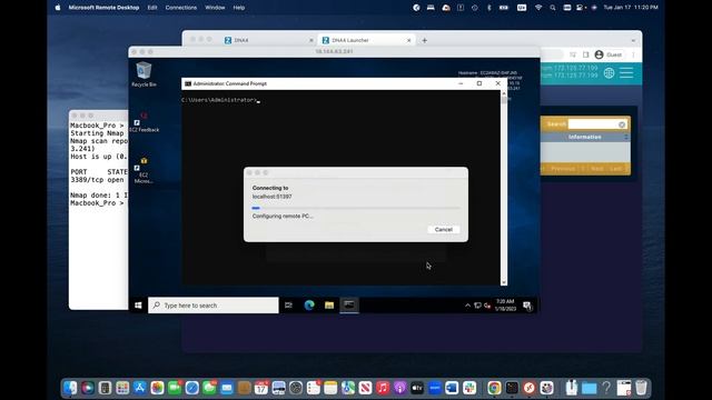 Demo of Zero Trust RDP access and blocking lateral movement with CoIP Platform смотреть онлайн