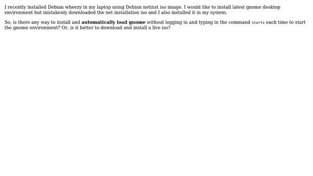 Unix & Linux: Installing and setting the default desktop environment in Debian смотреть онлайн