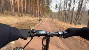 Парк Кисловодска. Катаюсь на электровелосипеде по терренкурам.