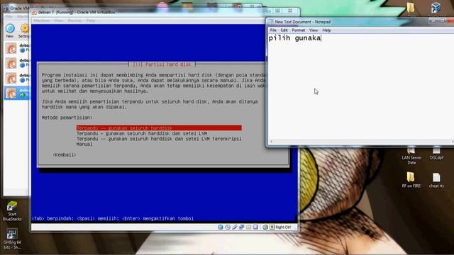 Menginstal Debian 7 dan Setting IP serta DHCP Server pada Virtual Box HIGH смотреть онлайн