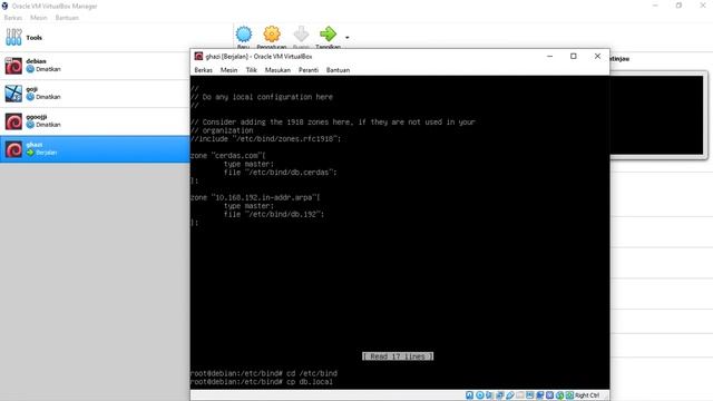 CARA INSTALL DAN KONFIGURASI DNS SERVER DI DEBIAN 8 смотреть онлайн